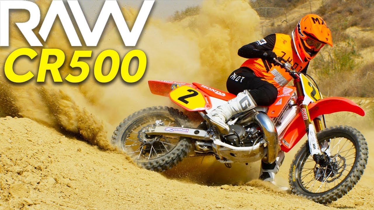 Honda CR500 RAW - Motocross Action Magazine