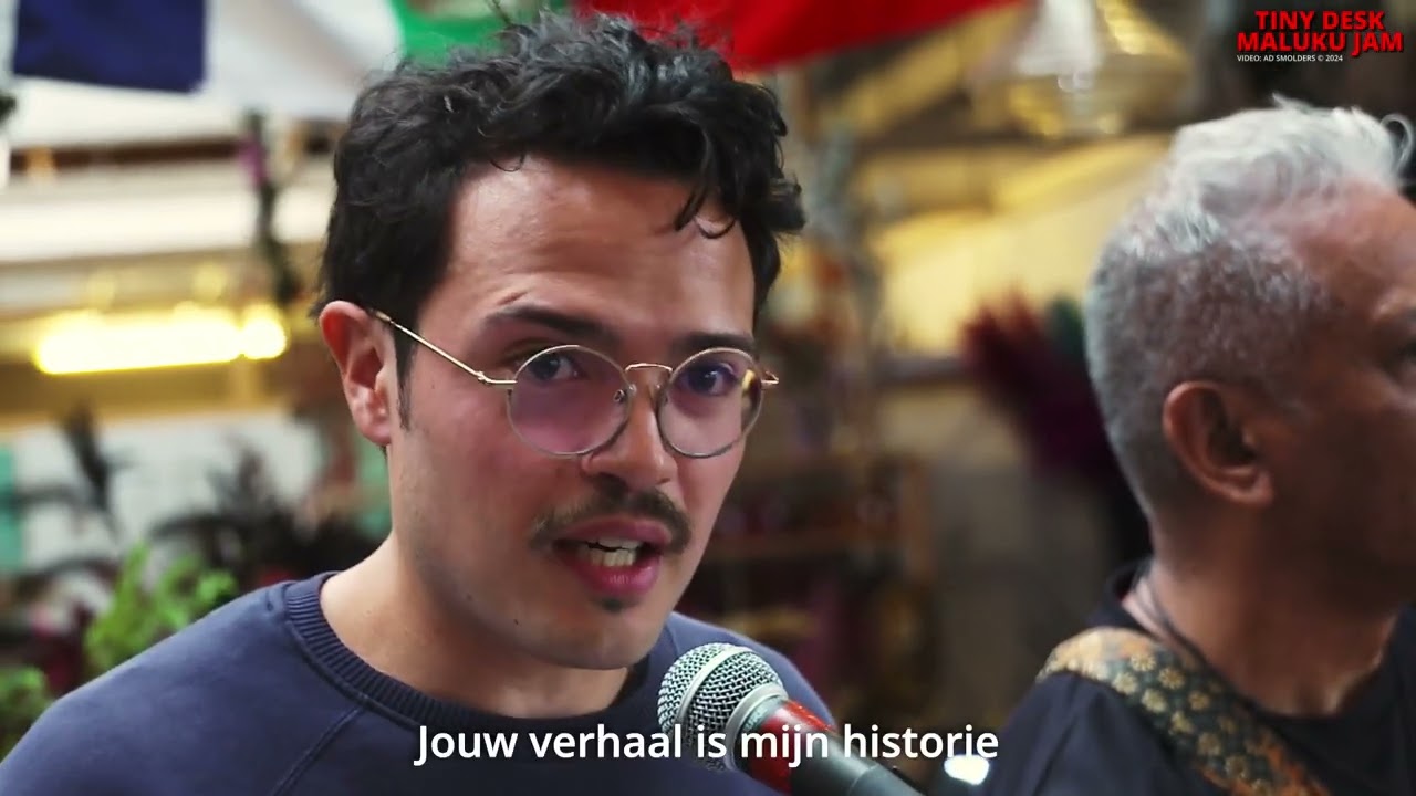 25 04 2024 Voordracht van Rynaldo Koerhuis bij de 2e editie Maluku Jam Apeldoorn