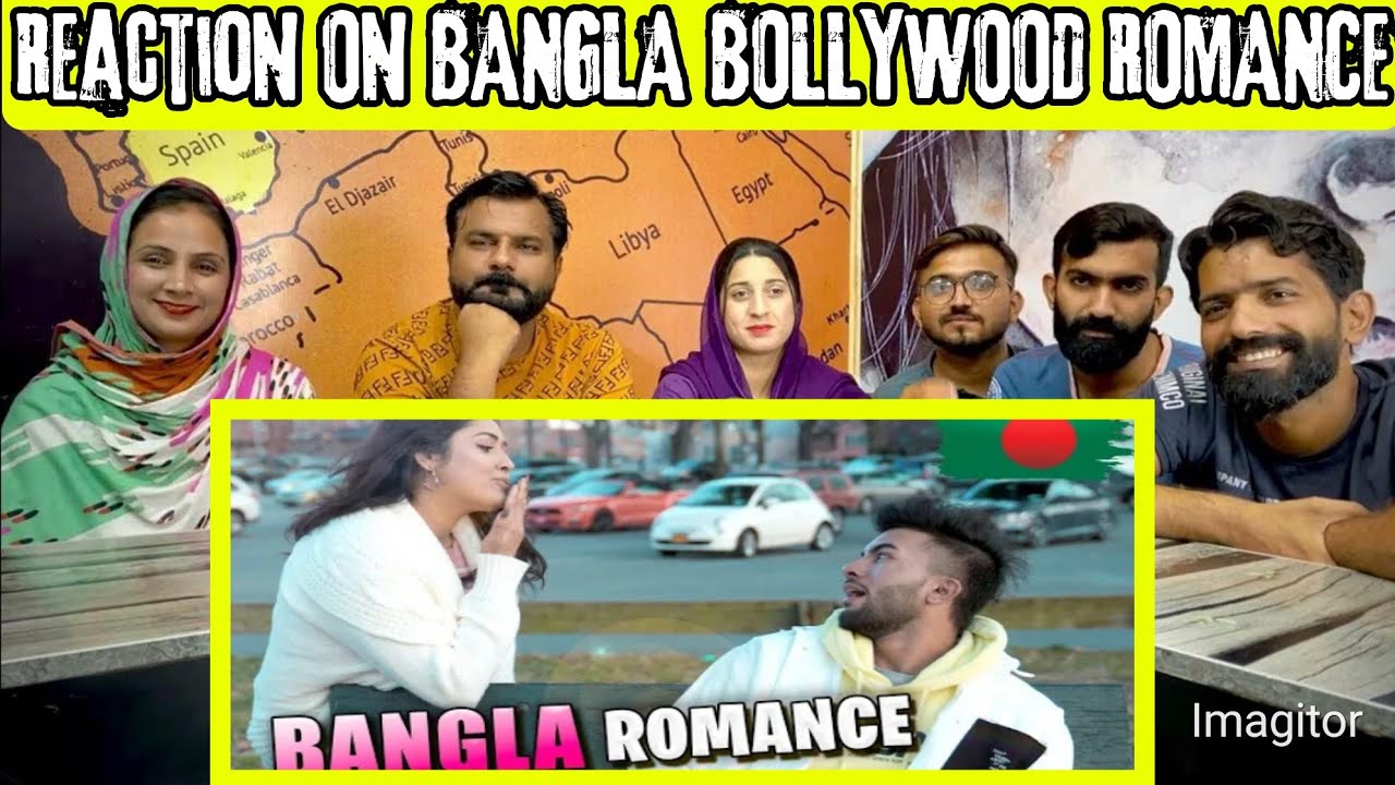 Reaction on BANGLA BOLLYWOOD ROMANCE (Bangla Funny Love Story) | Desi Habibi.