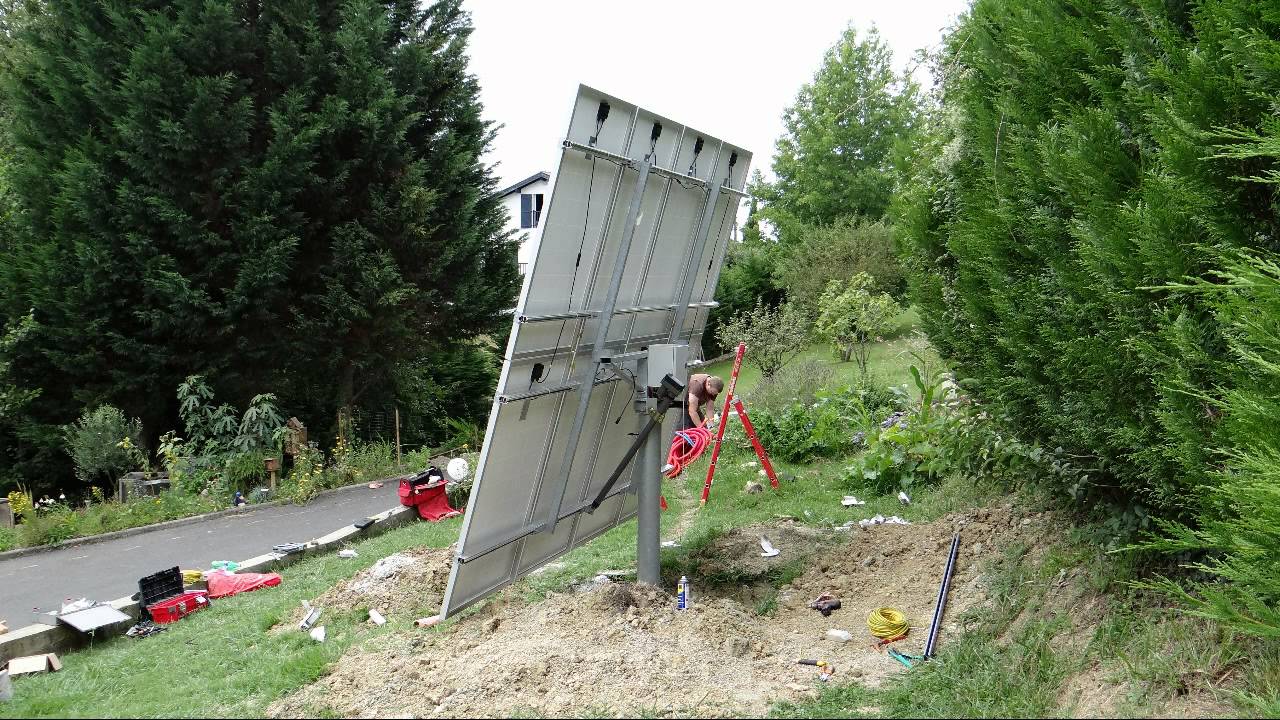 Traquer Solaire sur 2 axes 2000Wc - Urcuit Pays Basque