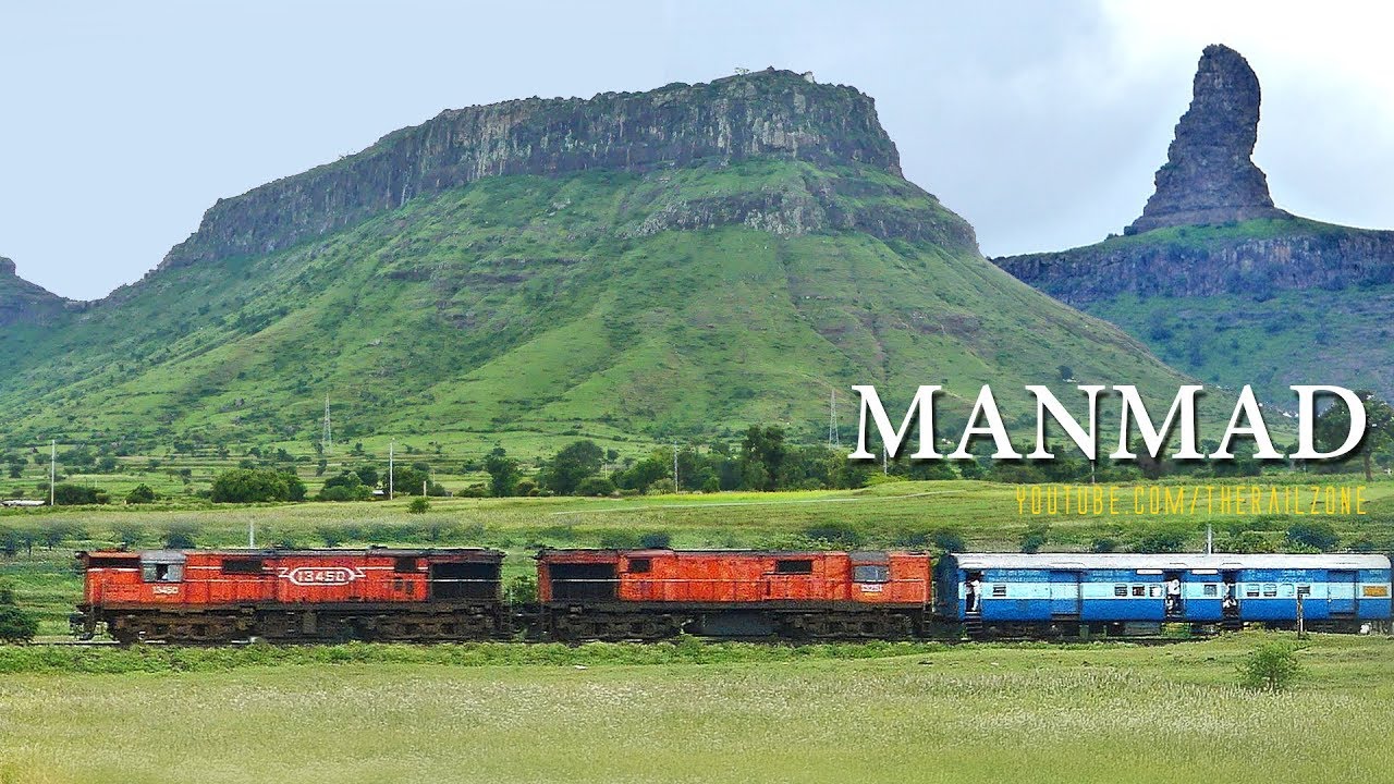 Trains in Rain | MANMAD Ankai Killa Monsoons | Indian Railways
