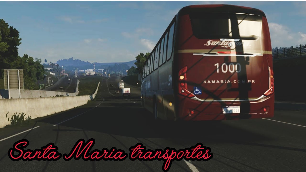 Extrema-Mg x São Paulo (Barra funda) com a Santa Maria transportes | ETS 2 Modbus #vídeoextra