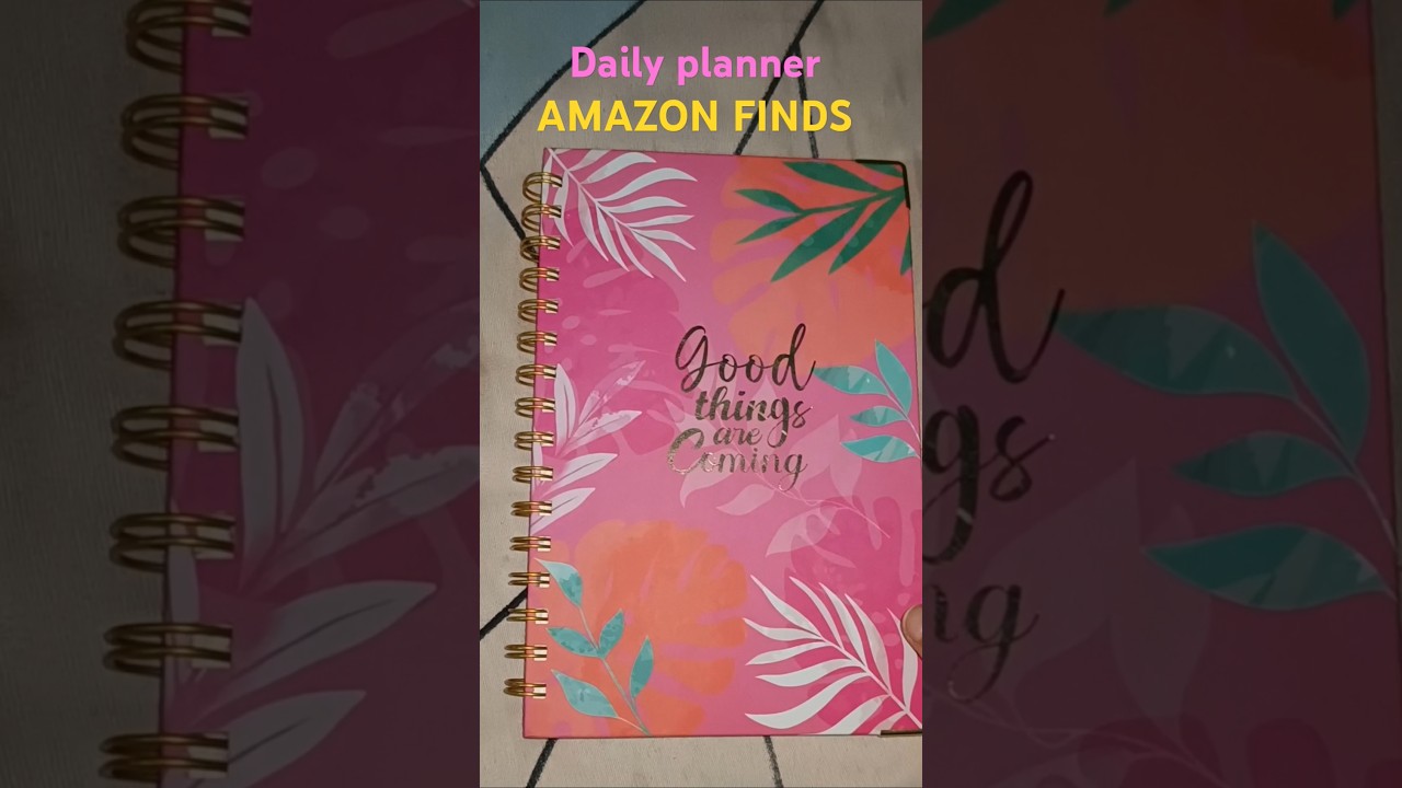 Amazon finds Daily planner #art #shorts #youtubeshorts #artviralshorts