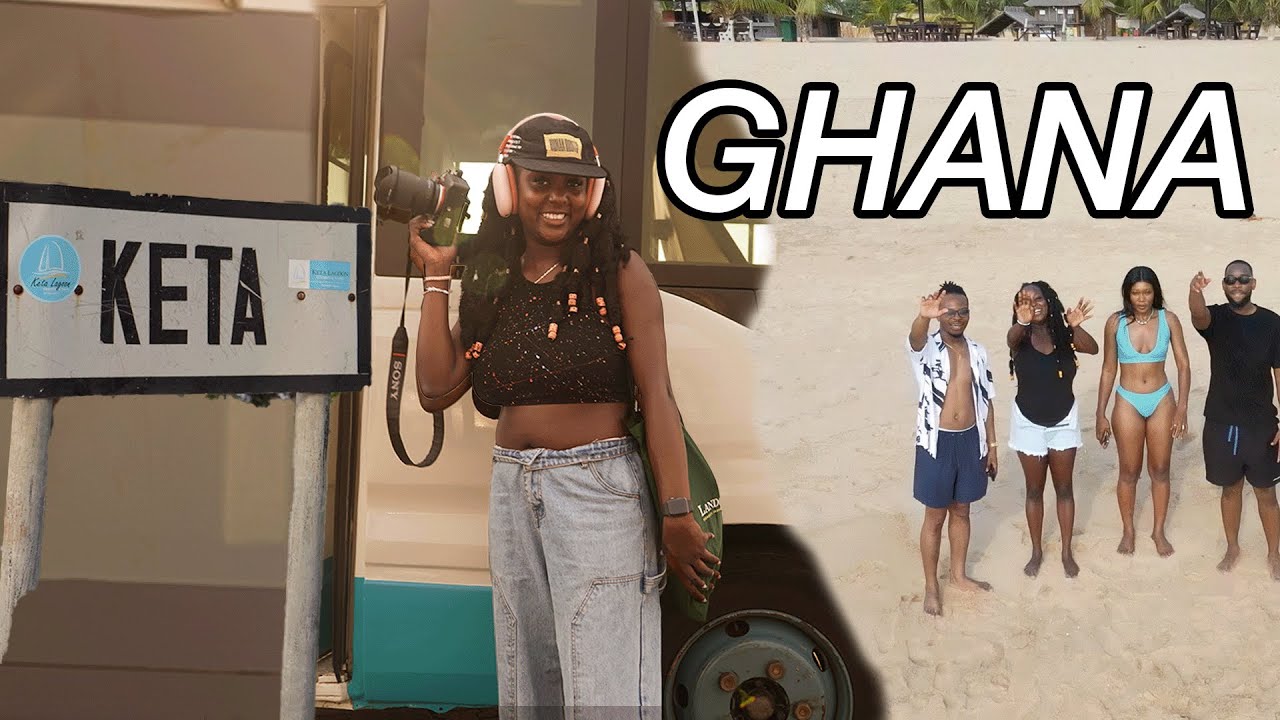 GHANA VLOG| Keta Beach 🏖️ Leaving Accra
