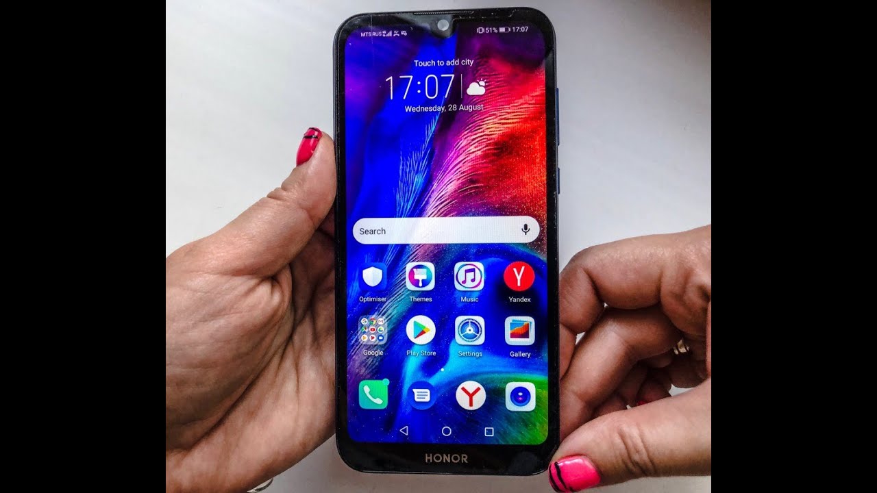 Incoming call Honor 8S (2019)