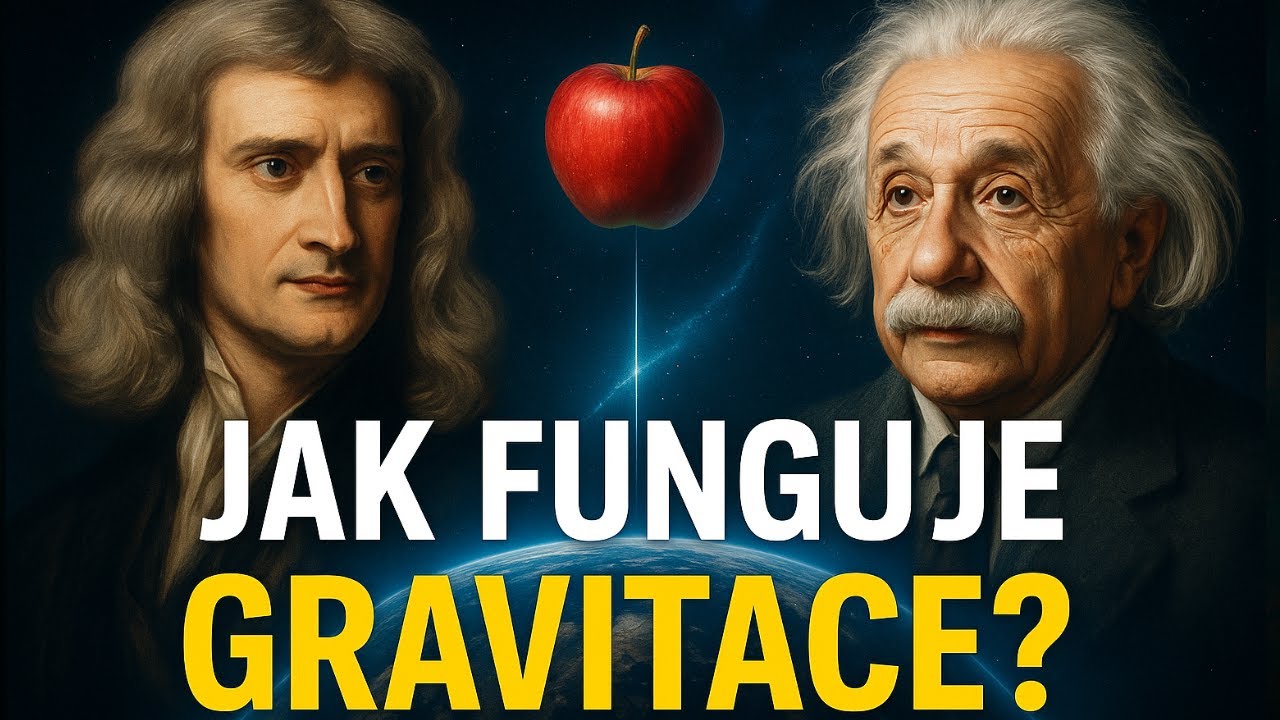 Jak Funguje Gravitace? Co je Gravitace, Einstein vs Newton, Zakřivení Prostoru a Vesmíru!
