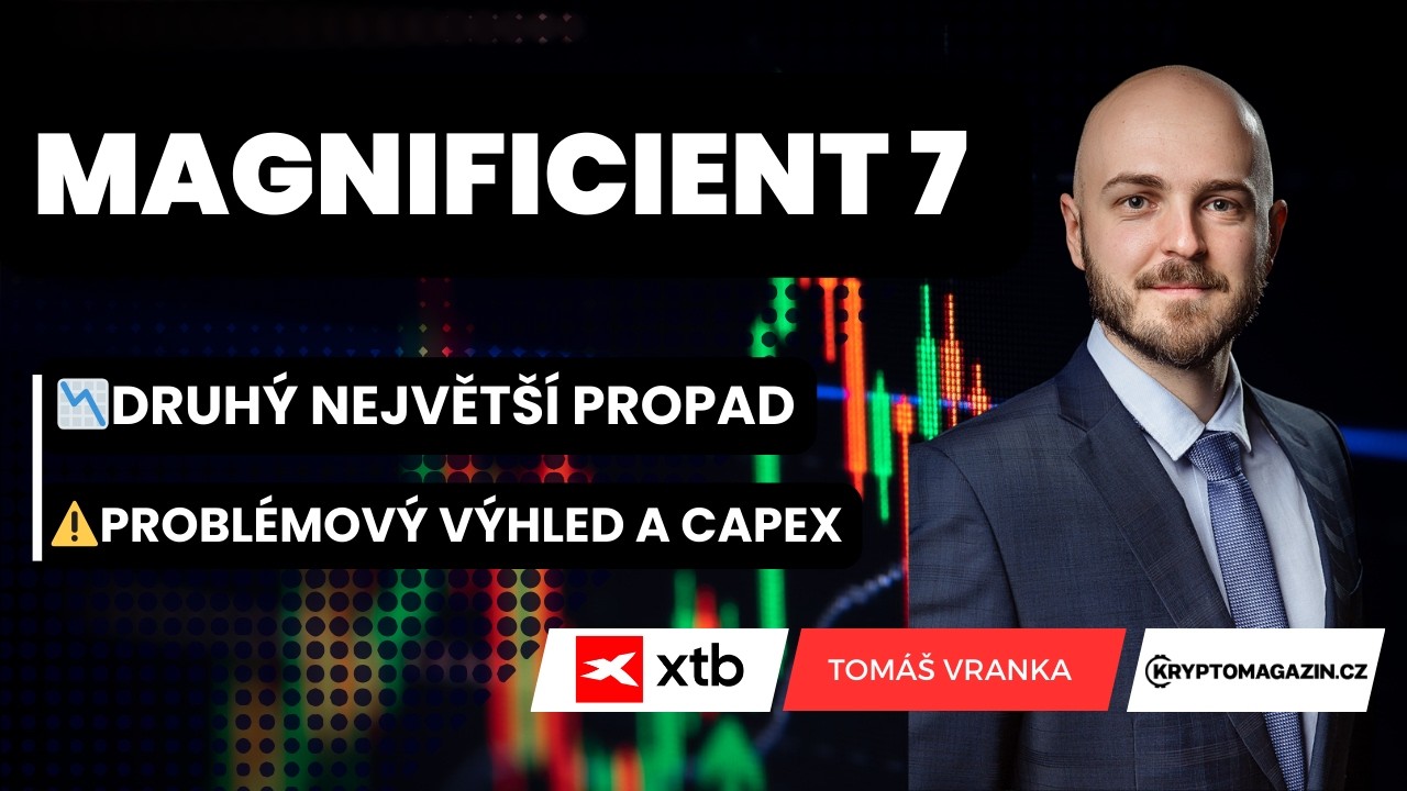 📊✅ Technologické akcie ve slevě, druhý největší propad Magnificient 7 | Tomáš Vranka