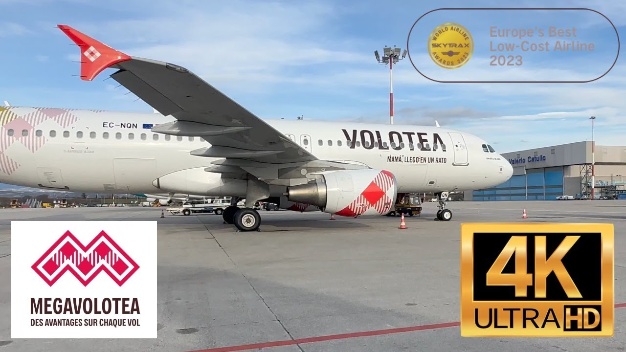 Volotea Paris Orly - Verona | Megavolotea Experience | Europe's best low cost Airline | Review ASMR