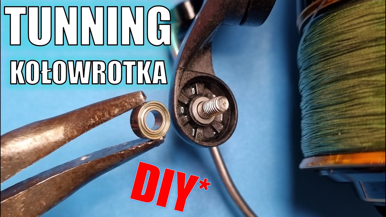 TUNNING KOŁOWROTKA!!! WYMIANA ŁOŻYSKA ROLKI W KABŁĄKU.