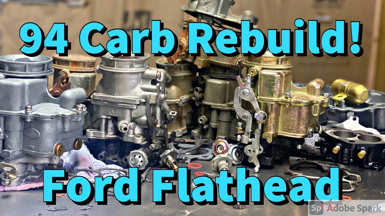 94 Flathead Carb Rebuild Pt.1