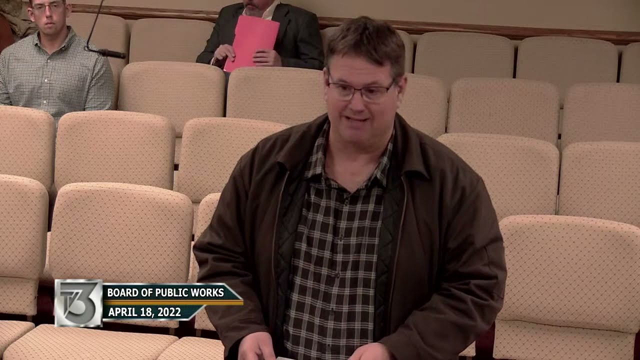 Public Works - April 18, 2022