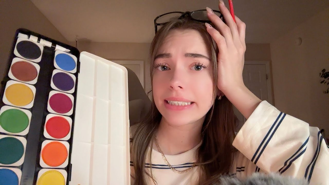 Worst Reviewed Face Painter Paints Your Face ASMR 