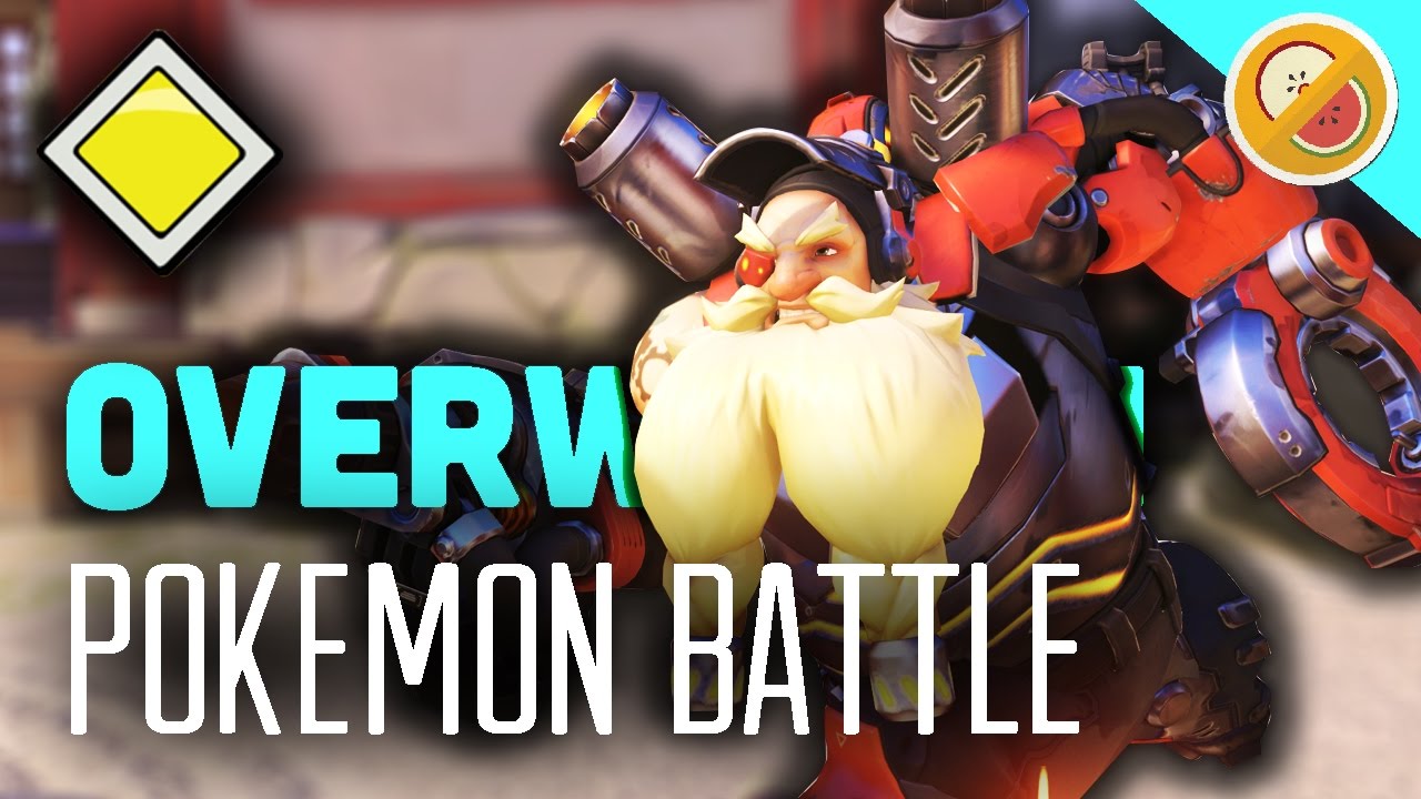 POKEWATCH #10 - MILTANK USED ROLLOUT! Overwatch Custom Game Gameplay (Funny Moments)