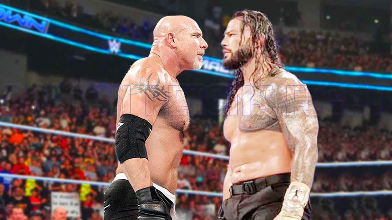 Матч Романа Рейнса против Голдберга Smackdown