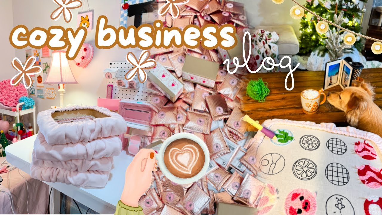 Cozy, productive days in the life of a small business owner