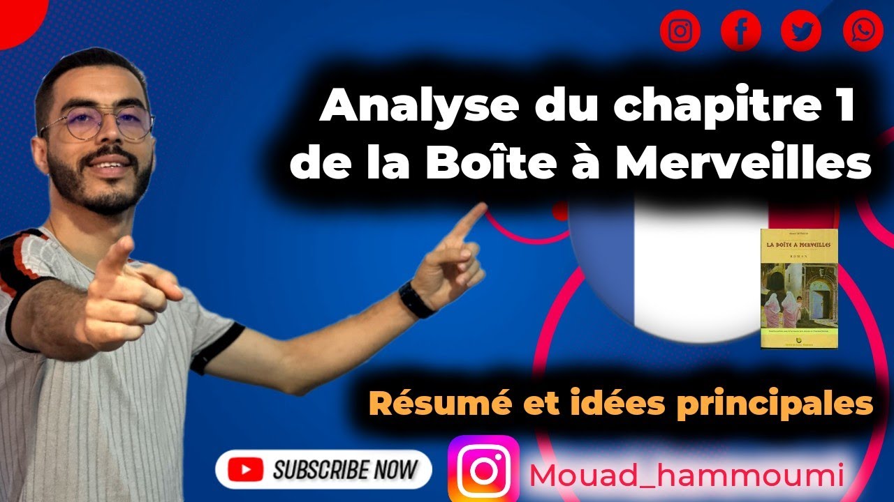 1BAC: Analyse du chapitre 1 "la Boîte à Merveilles" Résumé- idées principales- lieux- thèmes 🔥