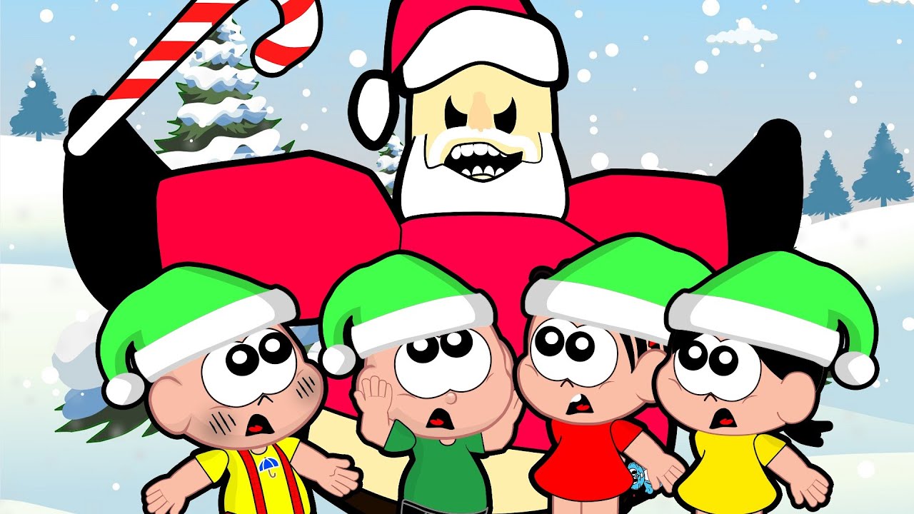 Cebolinha Especial de Natal com Barry's Prison Run - Roblox