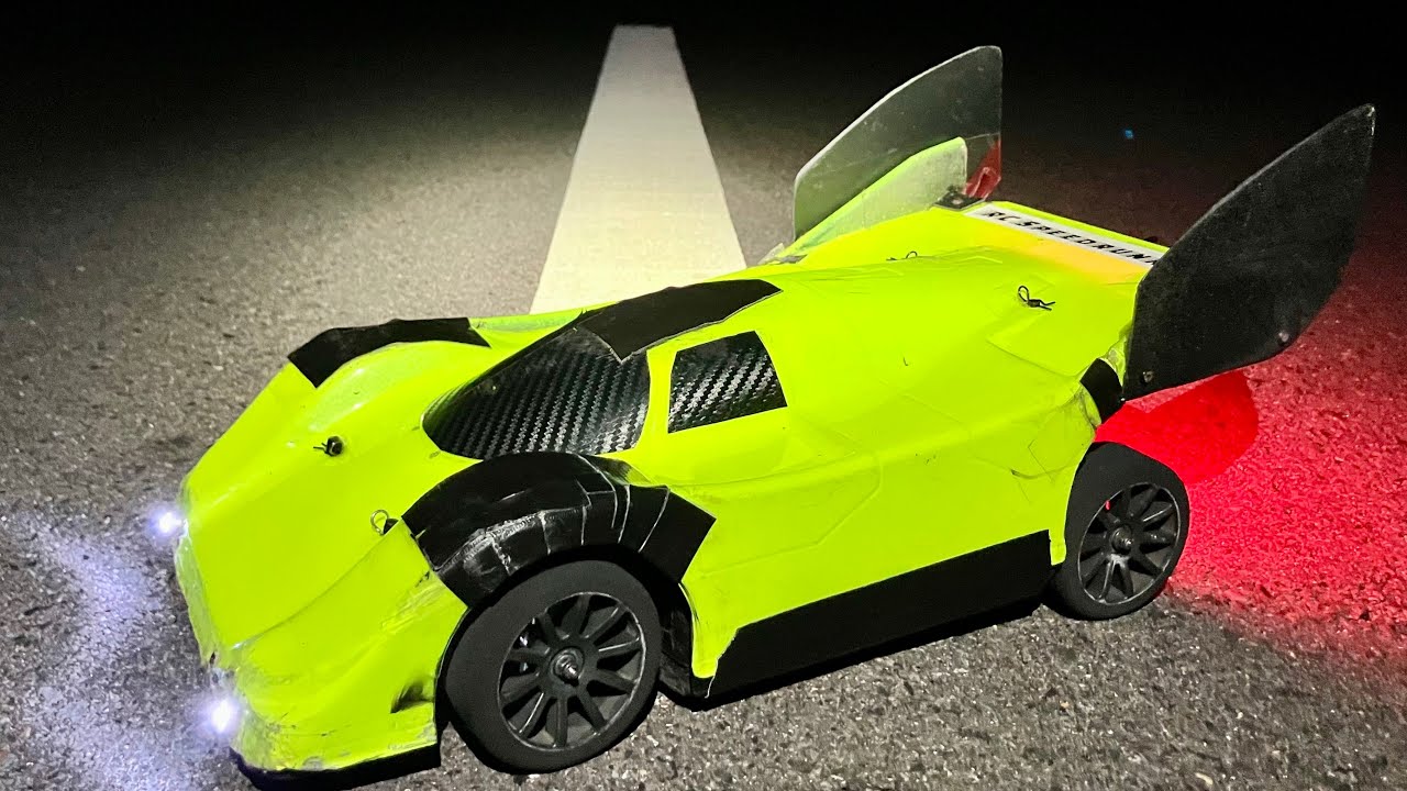 143 MPH Wltoys 124019 1/12 Speed Run on 3s