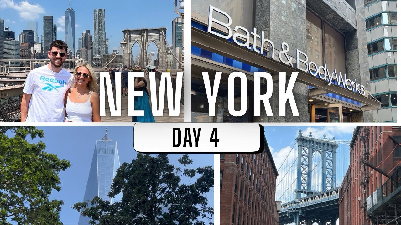 NEW YORK VLOG | One World Observortory, Brooklyn Bridge & Dumbo | Day 4