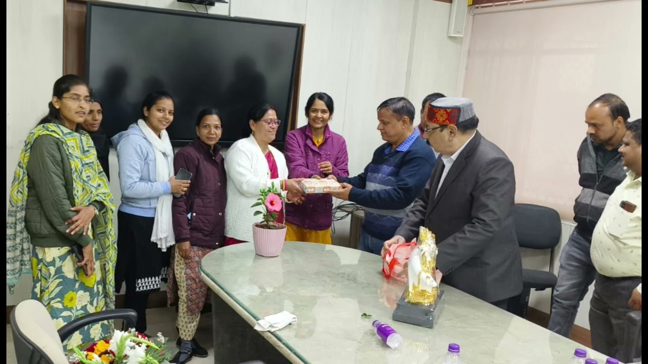 अधिवार्षिकी सम्मान समारोह, विपणन कक्ष, श्रीमती निर्मला नागले, 29/01/2026