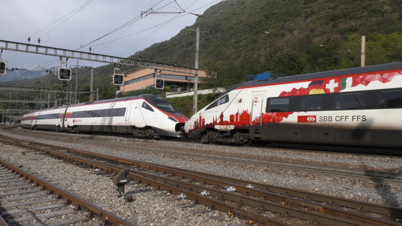 2019-10-12 Ferrovia del Ceneri 3/6 - Stazione di Rivera Bironico