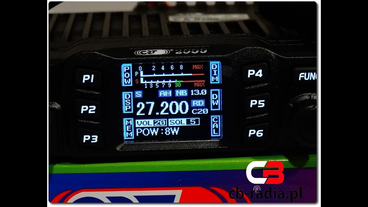 CRT 2000 Export Instrukcja Obsługi