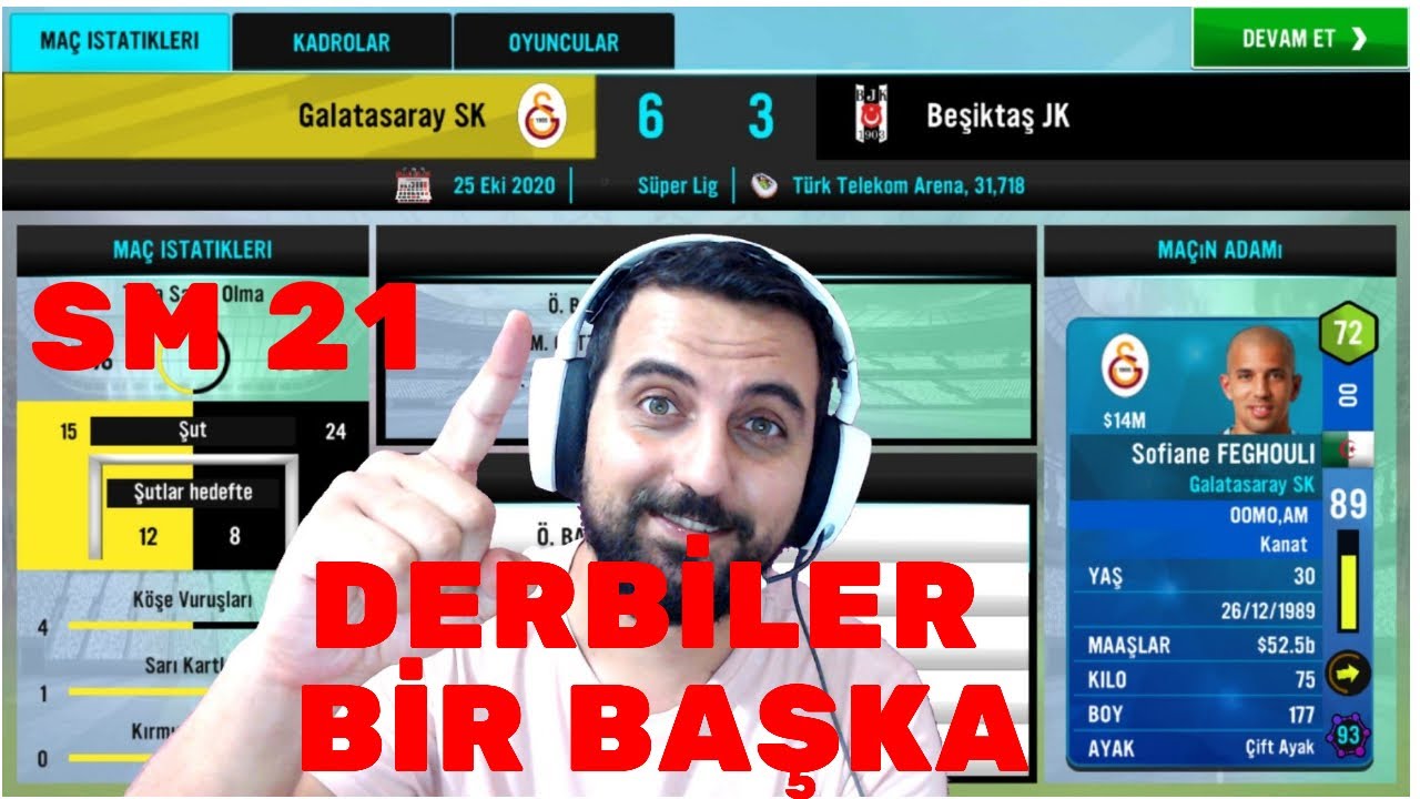 GALATASARAY - BEŞİKTAŞ DERBİSİ - SM 21