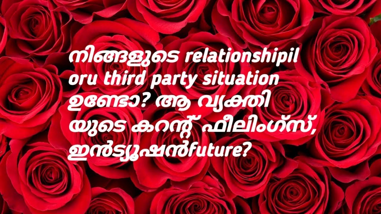 നിങ്ങളുടെ relationshipil oru third party situation  ഉണ്ടോ? 🤍🤔