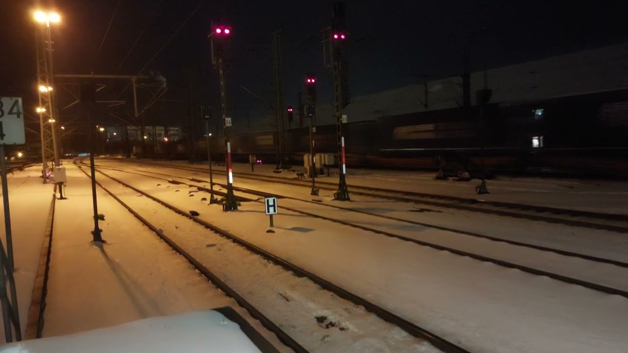 Güterzug Durchfahrt in Fulda Teil 6 bis 7