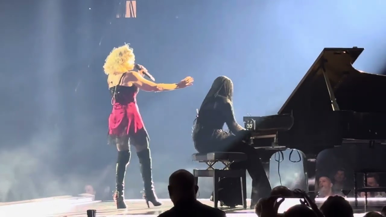 Mercy James (Madonna’s daughter) performs at Little Caesar’s Arena in Detroit  - Celebration Tour