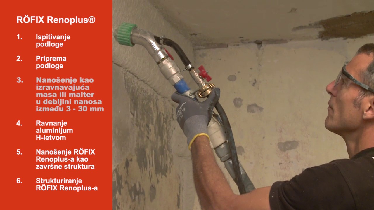 RÖFIX Renoplus® Univerzalni malter za renoviranje i izravnjavanje