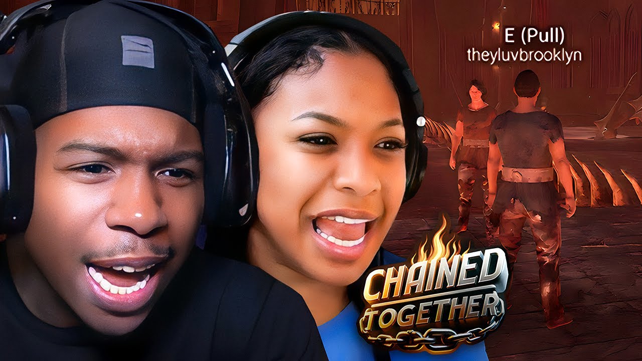 Деша Фрост и Бруклин играют CHAINED TOGETHER..