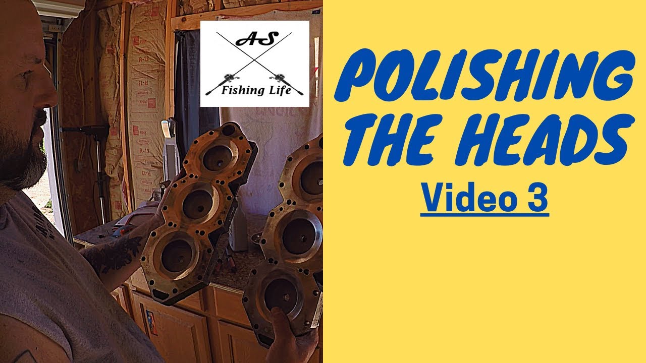 Polishing Heads Johnson Evinrude 150