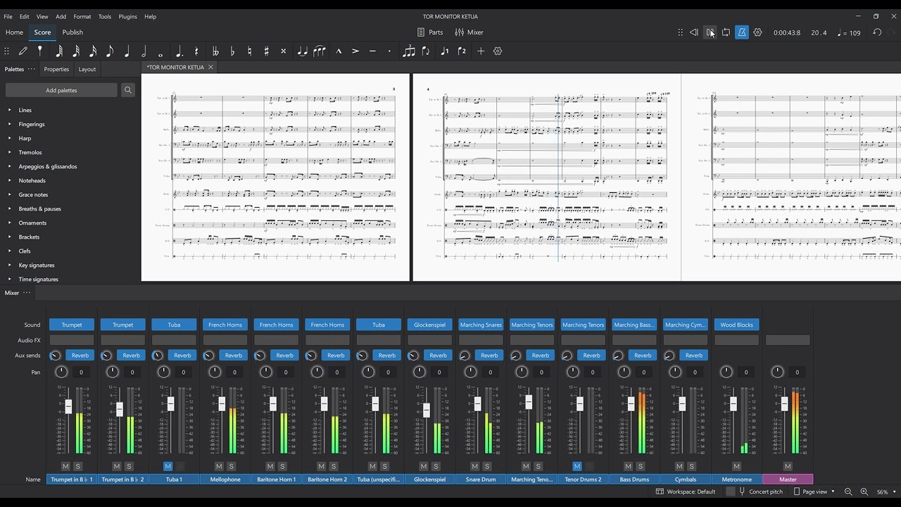 Tor Monitor Ketua - Street Parade - Marching Band - Arrangements -2026