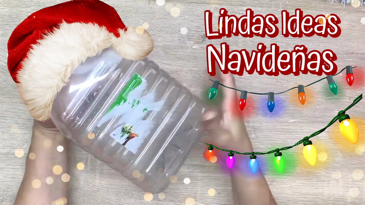 Ideas Navideñas🎄/ Hermosas Manualidades Con reciclaje  / Diy Christmas / Artesanato Natalino
