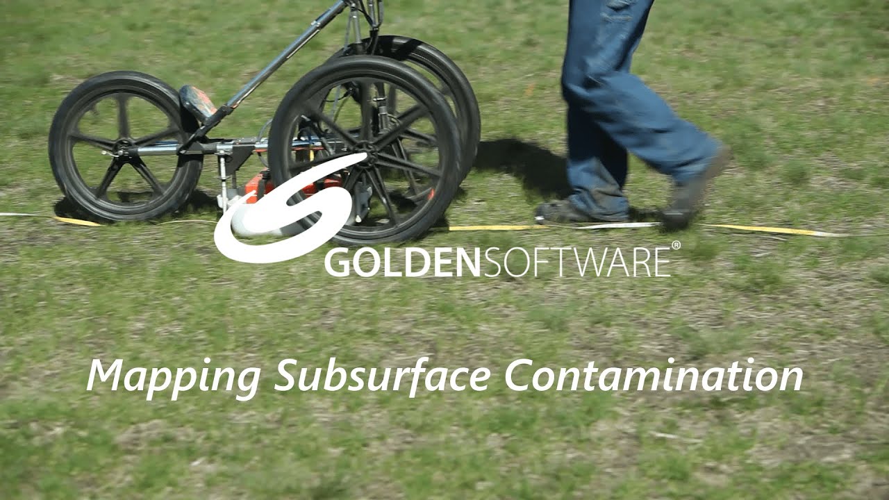 Mapping Subsurface Contamination with Surfer