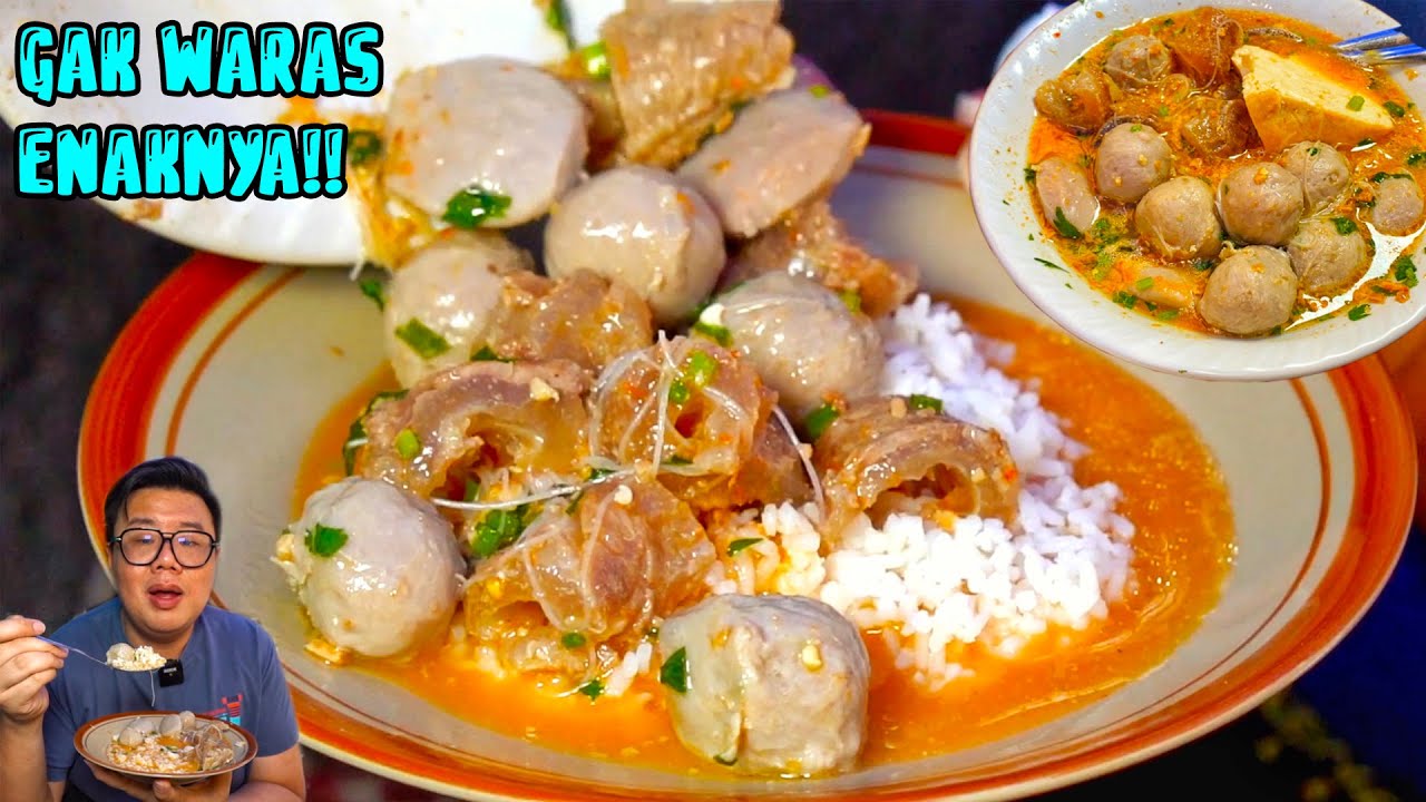 KACAU NIH BAKSO.. KALIAN GAK AKAN NYANGKA KALAU INI ENAK BANGET!!!! HIDDEN GEM GANG SEMPIT..
