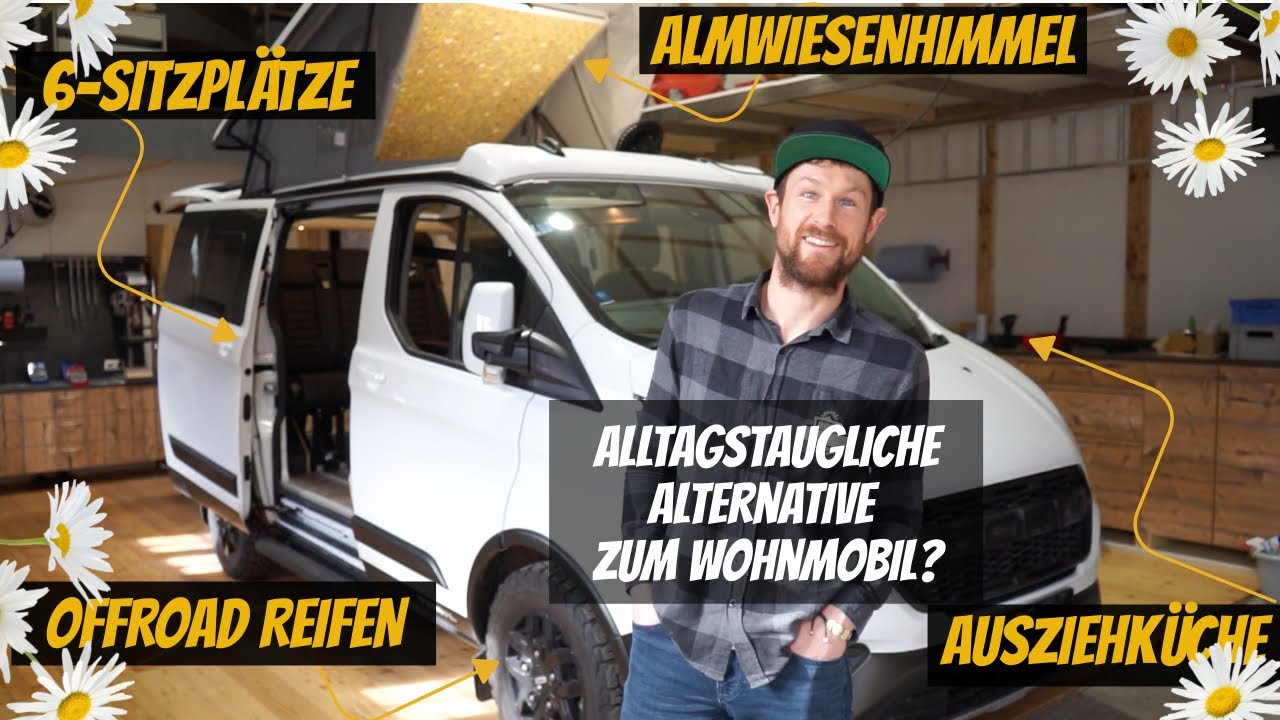 Alltagstaugliche Alternative zum Wohnmobil? Der Southvan Campervan Allrounder Trail im 