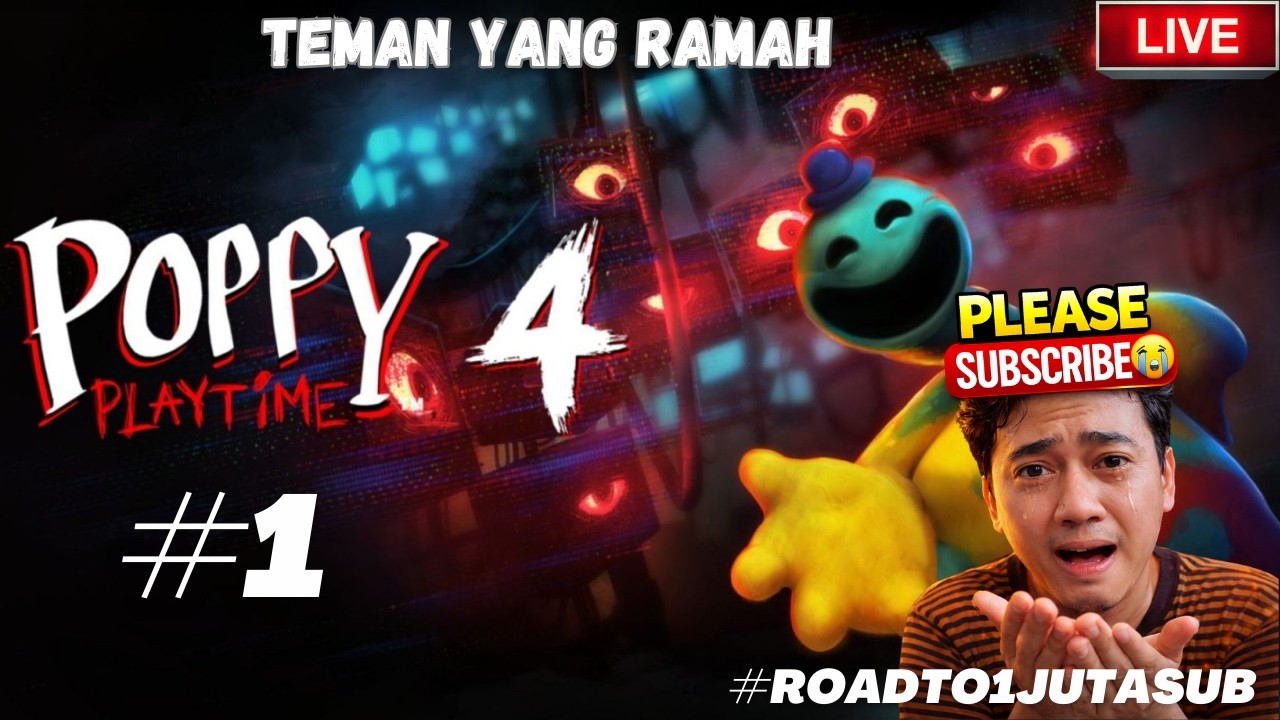 #subathon Day25 - Poppy Playtime Chapter 4 Full Gameplay #horrorgaming #windahbasudara #miawaug