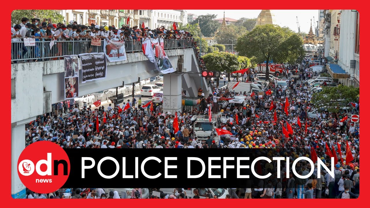 Police Starting to Defect AGAINST Myanmar Military as Coup Popularity Wanes