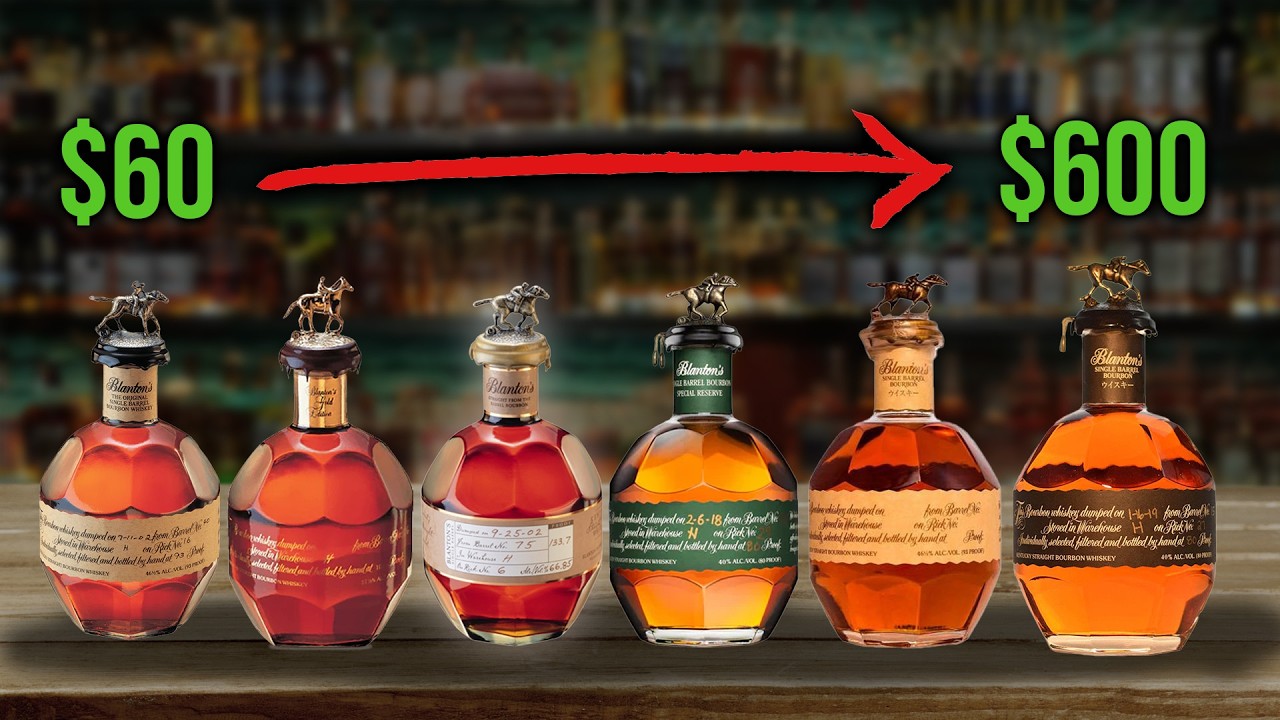 I Tried Every Blanton’s Bourbon (and Ranked Them Best To Worst)