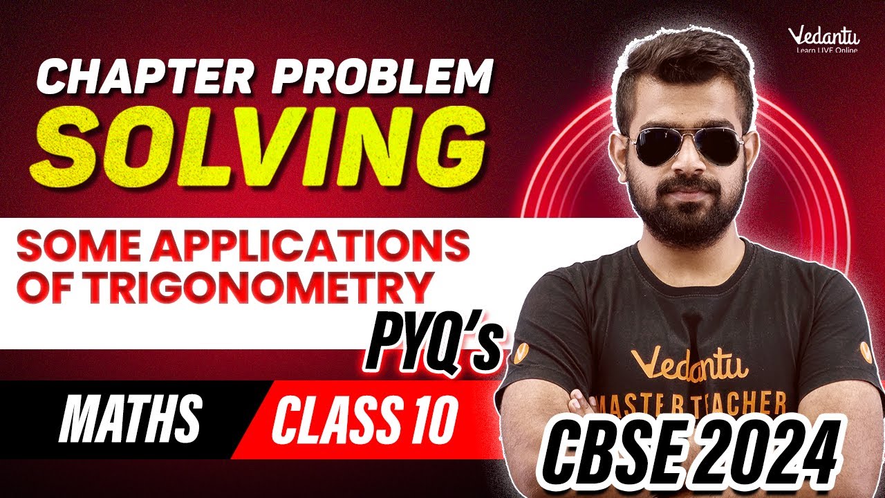 Some Applications of Trigonometry PYQ's | Class 10 Maths | CBSE 2024 |🔥 Shimon Sir