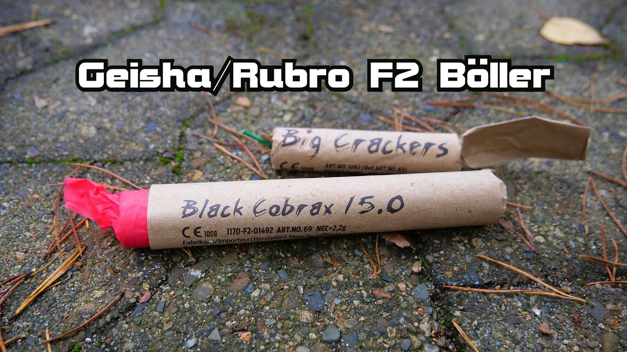 Black Cobrax 15 & Big Crackers Geisha/Rubro