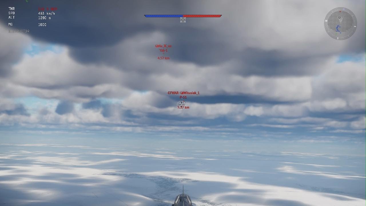 War Thunder.  Capturing zone A
