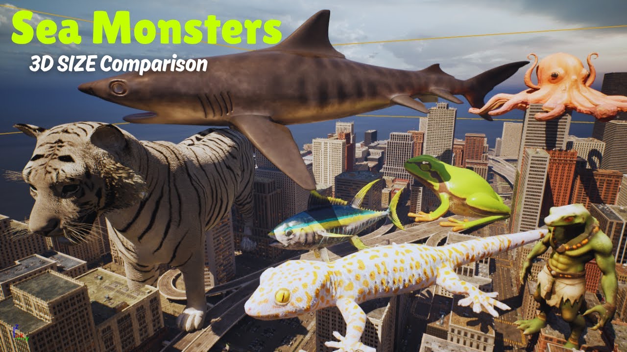 🦑 Terrifying Deep Sea Animals! 🐠 Smallest to Largest Ranked! 🌊 Deep Sea Monsters RANKED! 🐙