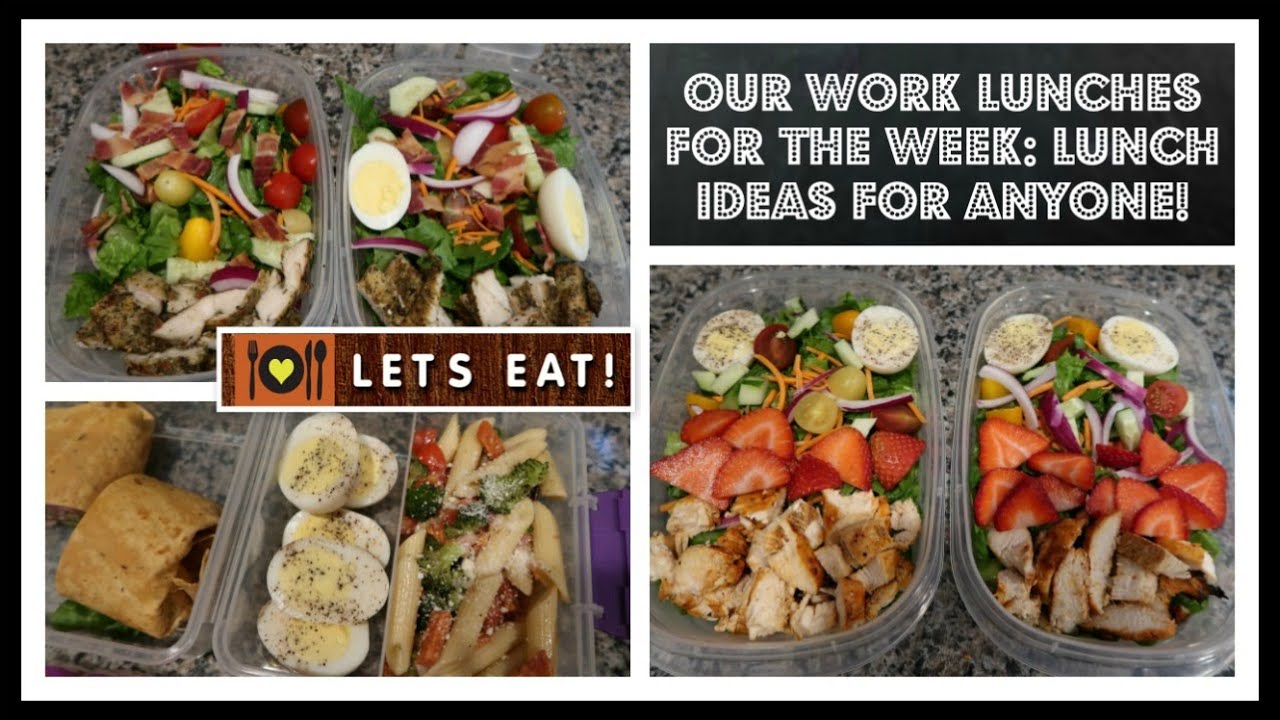 Our Lunches for the week | Lunch Ideas for Anyone!