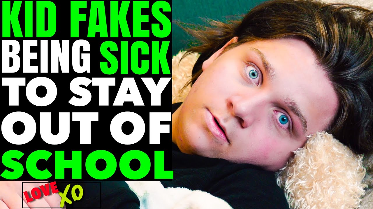 Kid FAKES Being SICK To Stay OUT Of SCHOOL, What Happens Is Shocking | LOVE XO