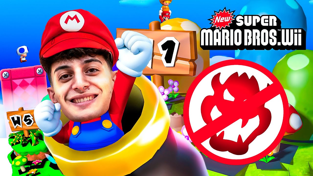 ME PAS&Eacute; MARIO BROS WII SIN MORIR🔴
