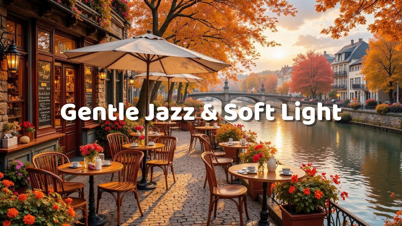 Quiet Morning Café ❄️ Gentle Jazz & Soft Light