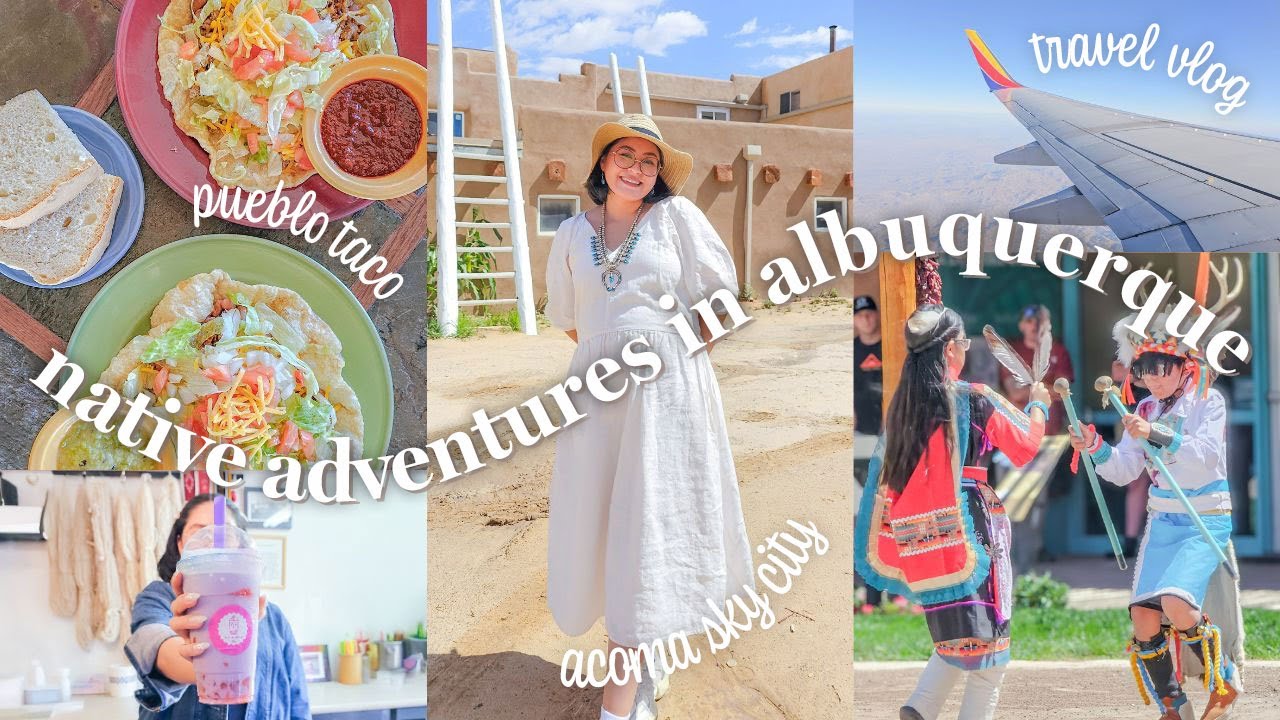 Родные приключения в ABQ! ✈️✨ | Родной чай Боба, Небесный город Акома + вкусные блюда местной кух...